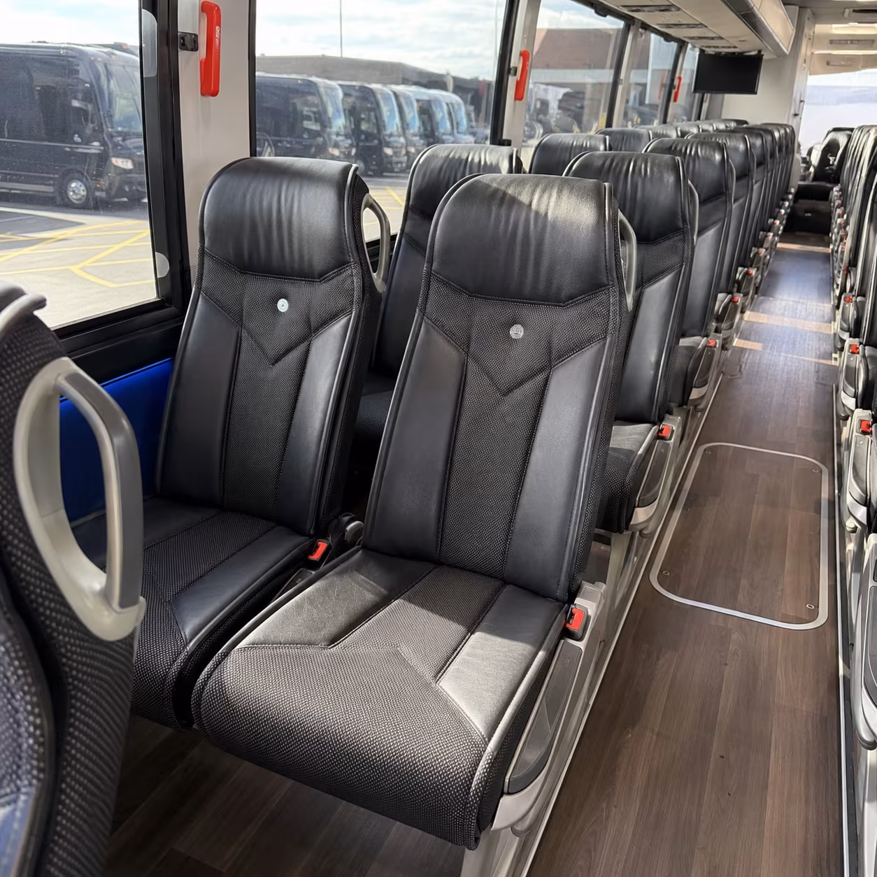 el paso charter bus interior